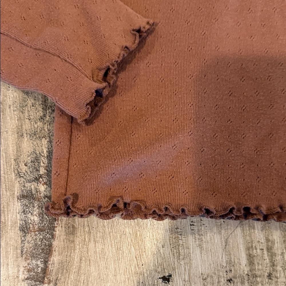 Place Rust Long Sleeve Top - Picture 8 of 10